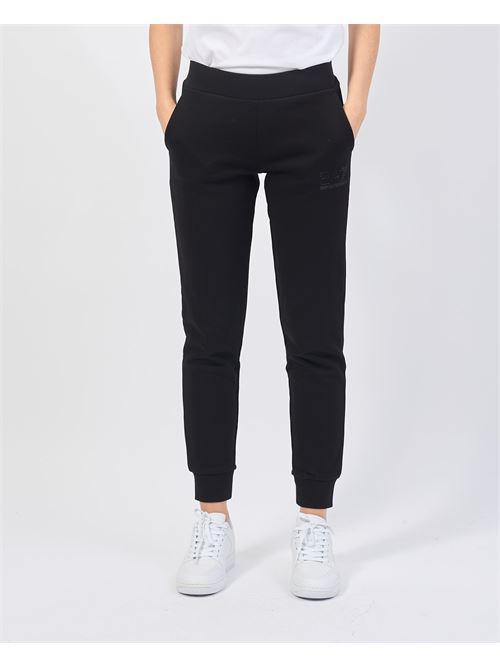 EA7 tracksuit trousers with elastic waist EMPORIO ARMANI EA7 | 6DTP67-TJDOZ1200